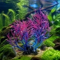 thumbnail image 4 of Aquarium Fake Sea Branch Soft Plastic with Base, Realistic Flexible Coral Reef Decoration for Saltwater Tank, Safe Gentle Hideout for Fish Shrimp Betta Aquascaping, 4 of 7
