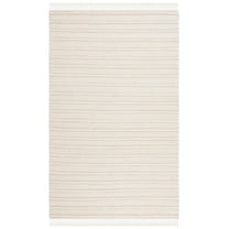 SAFAVIEH Kilim Sharon Striped Area Rug, Natural/Ivory, 6' x 9'