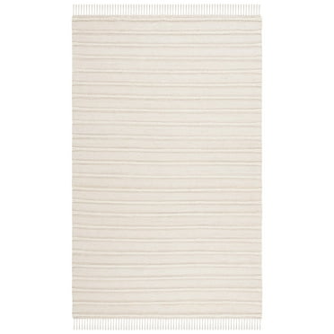 SAFAVIEH Kilim Sharon Striped Area Rug, Natural/Ivory, 6' x 9'