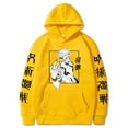 thumbnail image 6 of Jujutsu Kaisen Itadori Yuji print fashion plus fleece hooded hoodie, 6 of 8