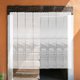 thumbnail image 3 of Cortina de puerta de 2 m, resistente al viento, transparente, para ducha, para el hogar, 3 of 8