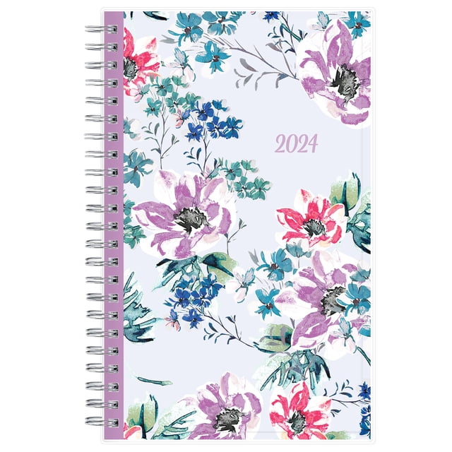 Planificador semanal y mensual Blue Sky 2024 Laila 13x21 cm