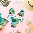 thumbnail image 6 of Turtle Seamless Women's Bikini Set with Detachable Sponge and Adjustable Strap - Two-Pack | Ideal for Swimming and Beach Scenes, 6 of 6
