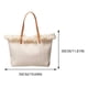 thumbnail image 2 of Bolso hombro Likrtyny con Borla lona Gran capacidad, 2 of 9