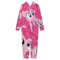 thumbnail image 3 of My Lit-tle Pony Hooded Union Suit Pajama Onesie Blanket Sleeper, 3 of 7