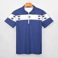 thumbnail image 3 of Honduras Flag Men Zipper T-shirt Summer Casual Short Sleeve T-shirt Top, 3 of 7