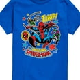 thumbnail image 3 of Marvel Spider-Man - Stickers Style - Toddler And Youth Short Sleeve Graphic T-Shirt, 3 of 5