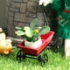 thumbnail image 3 of Vagón metálico en miniatura a escala 1:12 para Dollhouse Red Toy Wagon, 3 of 3