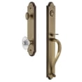 thumbnail image 5 of Grandeur Arcsgrbur_Esetd_Na Arc Solid Brass Rose Dummy Full Plate 'S' Grip Handleset -, 5 of 5