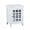 White, variant on Homylin Modern Nightstand Metal Locker End Side Table Steel Bedside Storage Cabinet with Shelves Easy Assembly for Living Room Bedroom