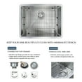thumbnail image 6 of Transolid Diamond 23'' x 18'' Undermount Kitchen Sink, 6 of 13