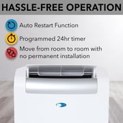 Whynter ARC-148MS 14,000 BTU 3-in-1 Portable AC, Dehumidifier & Fan for 500 Sq Ft
