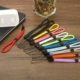 thumbnail image 6 of Uxcell 200mm 8 Inch Hand Wrist Strap Lanyards, 10 Pcs Nylon Adjustable Wristlet String Cord, Black, 6 of 6