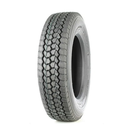 Double Coin RLB490 Low Profile Drive-Position Multi-Use Commercial Radial Truck Tire - 255/70R22.5 16