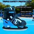 thumbnail image 6 of JZY Comfortable Kids Ice Skates with Breathable Fabric,Adjustable & Smooth Gliding for Boys & Girls (Ages 3-12),Perfect for Indoor and Outdoor Skating, 6 of 7