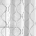 thumbnail image 3 of Lisse Cotton Blend Burnout Sheer 76" x 96" Grommet Curtain Panel Pair, 3 of 3