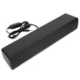 thumbnail image 3 of Computer Speakers for Desktop Soundbar Music Player USB Wired Stereo Soundbar Bass Surround Sound Box 3.5mm Input [Black], 3 of 9