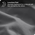thumbnail image 4 of Bare Home Percale Weave Pillowcase Set - 300 Thread Count - 100% Organic Cotton - Standard, Gray, 4 of 4