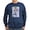 Navy, variant on CafePress - G.I. Joe Snake Eyes Para - Classic Crew Neck Sweatshirt