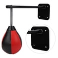 thumbnail image 1 of Bolsa de boxeo montada en la pared, bolsa de boxeo montada en la pared, bolsa de boxeo para entrenamiento de velocidad, alivio del estrés, bolsa de boxeo colgante, rendimiento sólido, 1 of 8