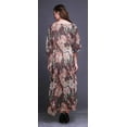 thumbnail image 4 of Bimba Floral Ladies Plus Size Kaftan Summer Wear Beach Coverup Kimono Caftan-XL-3X, 4 of 5