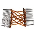 thumbnail image 4 of Peine Doble de Pelo con Cristales Estirables Accesorios para café Hugo Doble clip de peine para mujer, 4 of 4