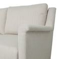thumbnail image 4 of Noble House Alysse Fabric Sofa, Beige, Espresso, 4 of 8