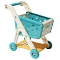thumbnail image 3 of Kids' Play Shopping Cart with Fruit Cutting Toys - Montessori Learning Tool for Toddlers, Large Capacity, ABS Material, Promotes Cognitive & Social Skills, Ideal for Boys & Girls Pretend Play, 3 of 6