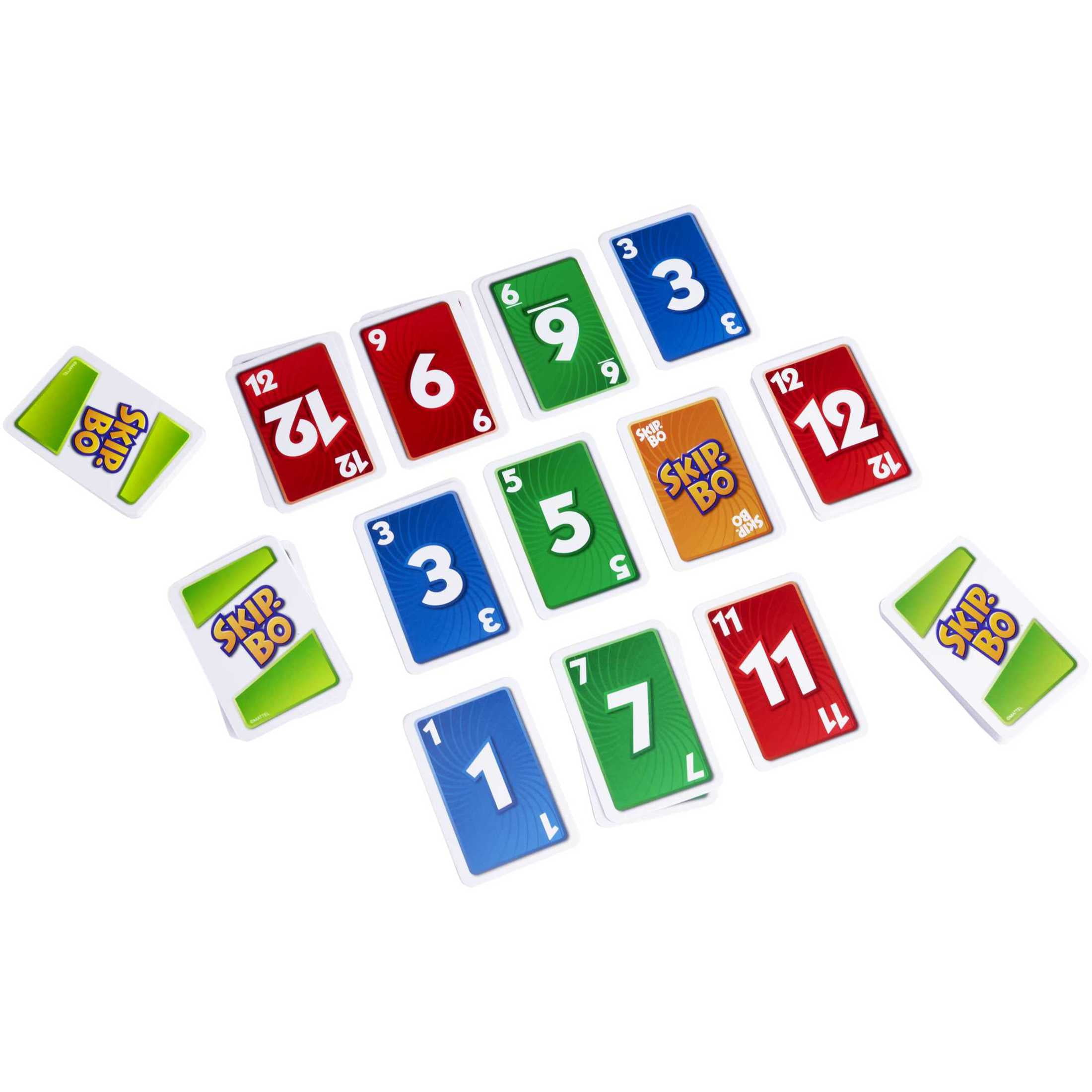 Skip Bo Card Games in Storage Tin, Gifts for Adults and Family Night