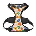 thumbnail image 5 of Gaeub Groovy Daisy Flowers Gaeub Groovy Daisy Flowers No Pull Dog Harness, Secure and Adjustable Pet Vest for Outdoor Activities -, 5 of 9