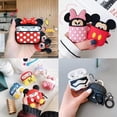 thumbnail image 2 of Bonita funda de dibujos animados en 3D para Apple AirPods 1, 2, 3, 3. ª funda para AirPods Pro con cordón para auriculares inalámbricos, accesorios para auriculares xuanjing  unisex, 2 of 2