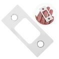 thumbnail image 2 of MOVTOTOP Door Lock Strike Plate Strike Plate Front Door Reinforcement Strike Plate Dead Bolt Strike Plate Metal Plate Door Strike Plate, 2 of 8