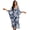 Blue Floral, variant on Kaftan Dress for Women Loose Fit Caftan Lightweight Beach Cover Up Kaftan Maxi Dress Soft Breathable Fabric Swimsuit Coverups for Vacation Casual, Sunflower Leopard Print