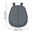 thumbnail image 2 of Eoozwa Car Seat Bottom Cover Pad, 19.67x17.32x0.79 In Leather Vehicle Seat Protector Mat, Auto Front Seat Button Cushion Pad, Universal Interior Decor Car Accessories, 2 of 8