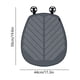 thumbnail image 3 of Cojín para asiento de coche, funda de cojín para asiento de coche, cojín de terciopelo de cuero transpirable, paquete de medio, 3 of 6