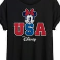 thumbnail image 3 of Disney - Americana - Minnie USA - Women's Oversized T-Shirt, 3 of 5