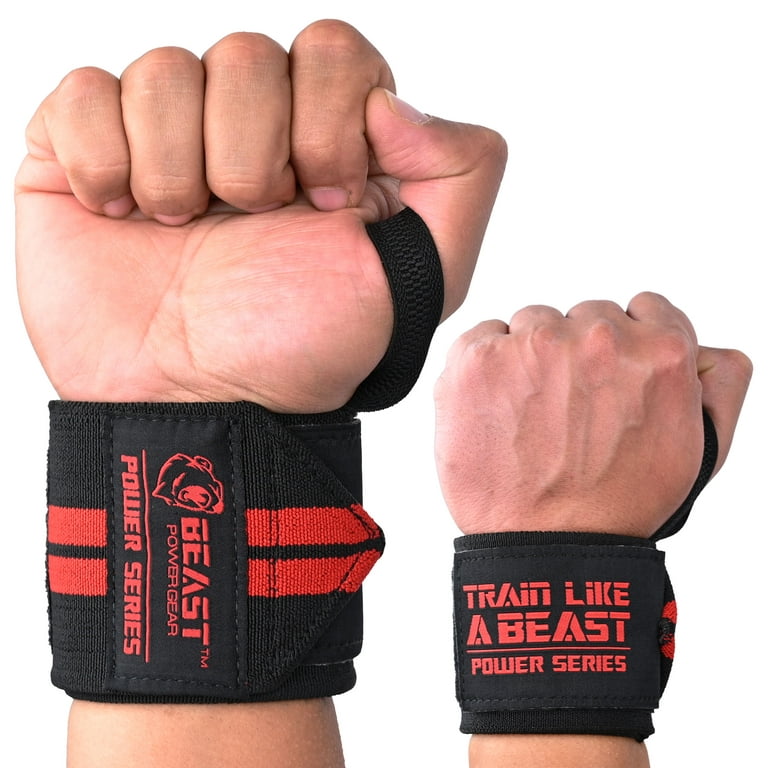 Anime Wrist Wraps Lifting Straps 24 for Men and Women - 1 Pair Each, Red  Cloud Gym Accessories Support Weightlifting, Powerlifting, Strength