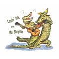 thumbnail image 3 of CafePress - On Da Bayou Light T Shirt - Men's Classic Cotton T-Shirts, 3 of 3
