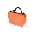 thumbnail image 2 of CIMAXIC Wheelchair Storage Side Bag Orange High Visibility Organizer for Travel and Daily Activities, 2 of 8