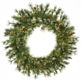 thumbnail image 1 of 36   Prelit Mixed Country Wreath 100CL, 1 of 1