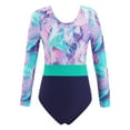 thumbnail image 4 of DPOIS Kids Girls Long Sleeve Leotard Gymnastics Sport Bodysuit Dance Skating Costume, 4 of 4