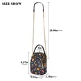 thumbnail image 2 of FORMRS Crossbody Bag for Women Quilted Travel Shoulder Cell Phone Purse with Chain Strap Handbag, Small Space Pattern, 2 of 7