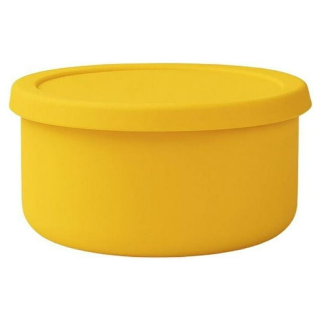 Promotions! Silicone Lunch Box Portable Sealed Food Storage Box Leakproof Bento Salad Container Fresh-Keeping Box with Lid Fruit Bowl