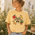 thumbnail image 2 of Thanks For Growing Me Back To School Tee, Cute Teacher Appreciation Comfort Colors Shirt, 2 of 10