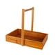 thumbnail image 2 of Cesta de transporte de madera, organizador de madera para instrumentos de laboratorio, experimento científico, 2 of 8