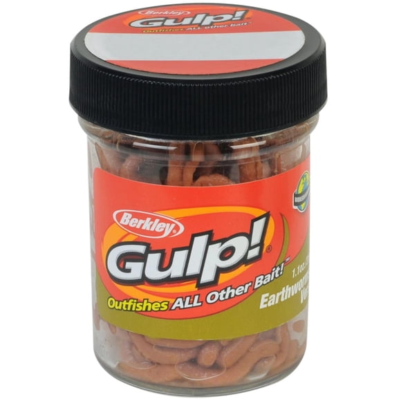 Cebo de Pesca Berkley Gulp! Lombriz Marrón 10 cm