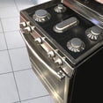 thumbnail image 3 of Stove Protector Liners Compatible with GE Stoves, GE Gas Ranges - Customized - Easy Cleaning Liners for GE Compatible Model C2S900P4MW2, 3 of 7