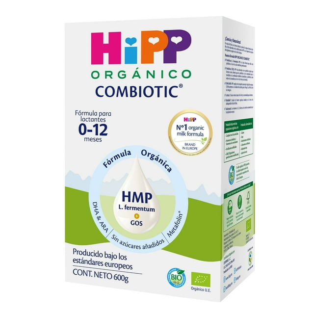 Formula Infantil Organica HIPP Combiotic Etapa 1 600 grs 0 a 12 meses