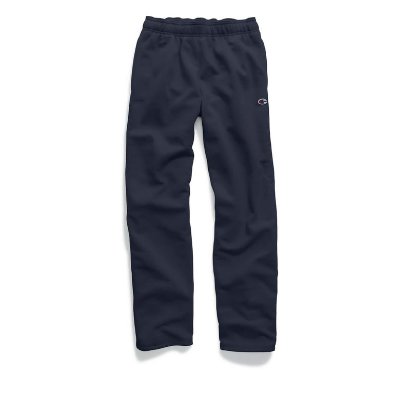 Men's Champion® Powerblend Fleece Pants Color: Navy Size: M Men's Champion® Powerblend Fleece Pants Color: Navy Size: M