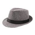 thumbnail image 2 of Funie Chapeau Panama Unisexe Élégant à Grand Bord Tressé Protection UV Accessoires de Mode, 2 of 7